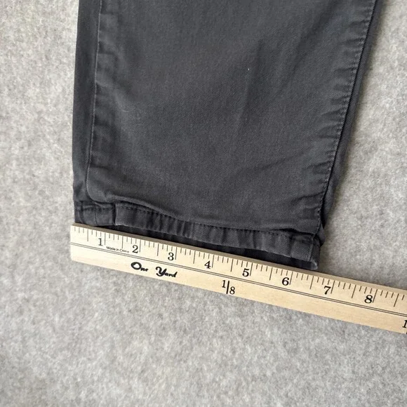 rag & bone Fit 2 Chino Pants Mens 34 Gray Slim Cotton Stretch - Picture 11 of 14